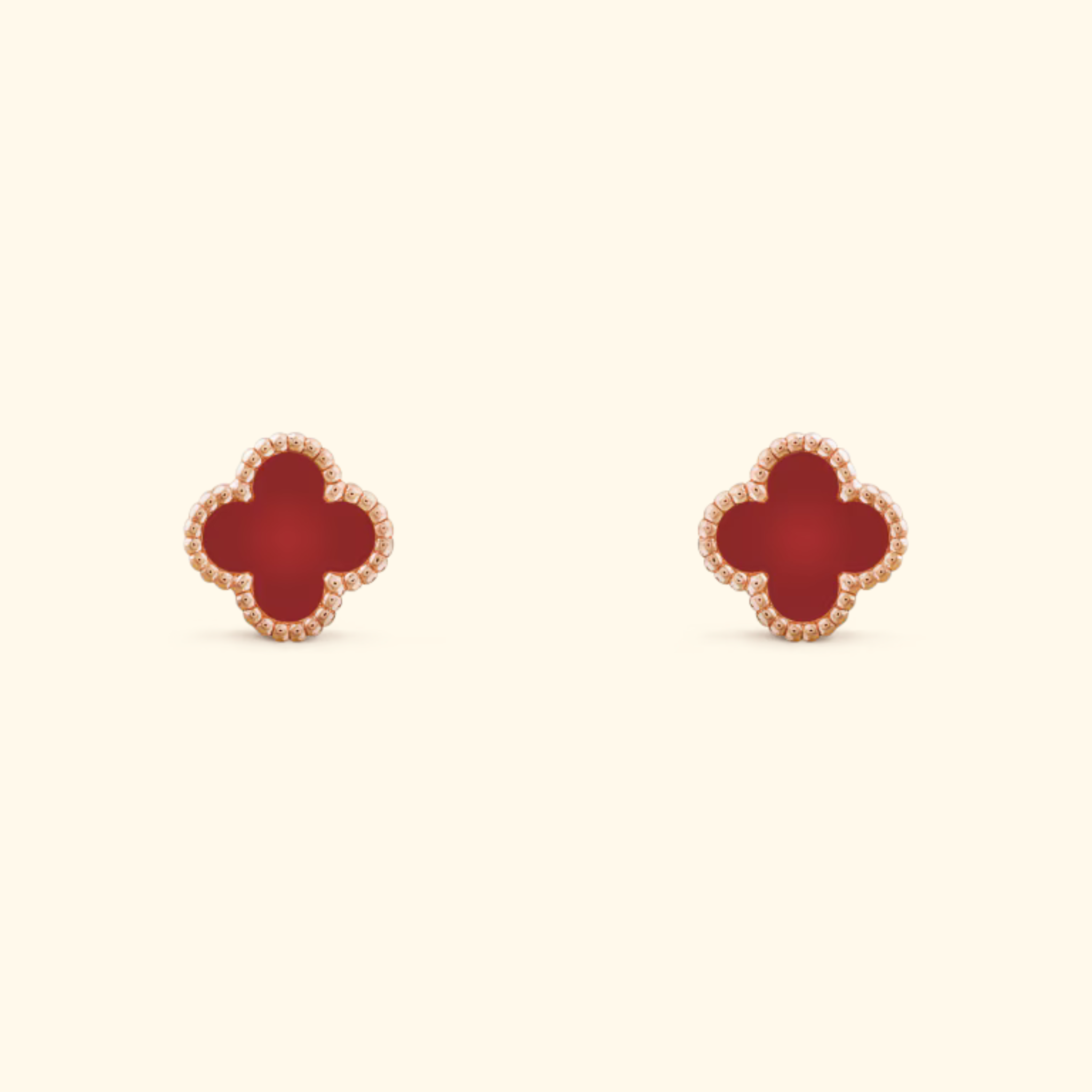 Les Boucles d'Oreilles Trèfle
