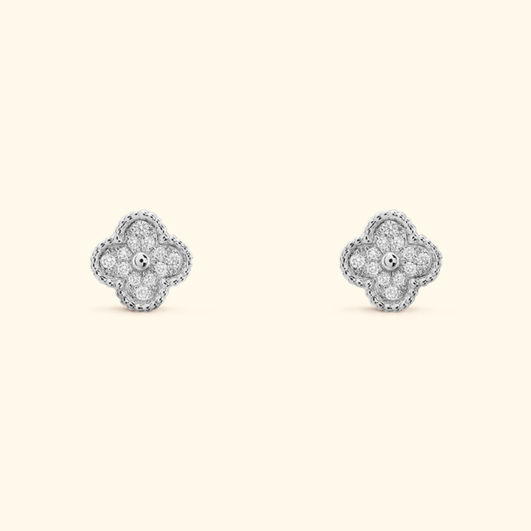Boucles d'oreilles Trèfle