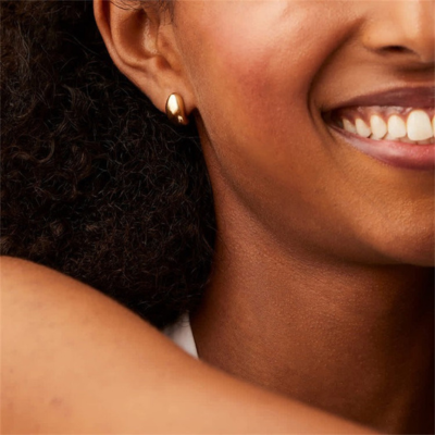 Clous d'oreilles en forme de dôme Celeste