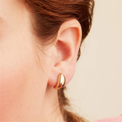 Clous d'oreilles en dôme Céleste