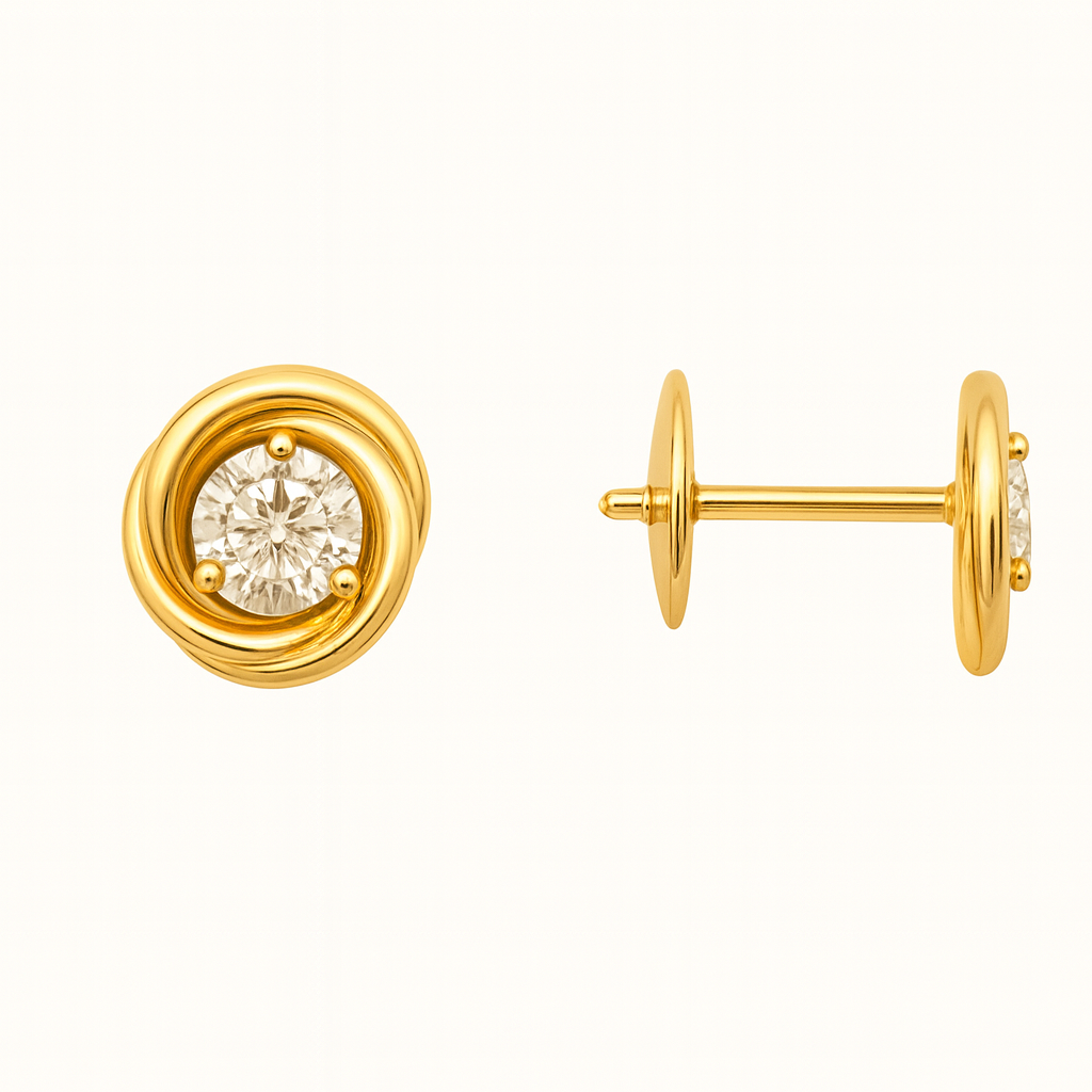 Boucles d'oreilles en cristal Trinity