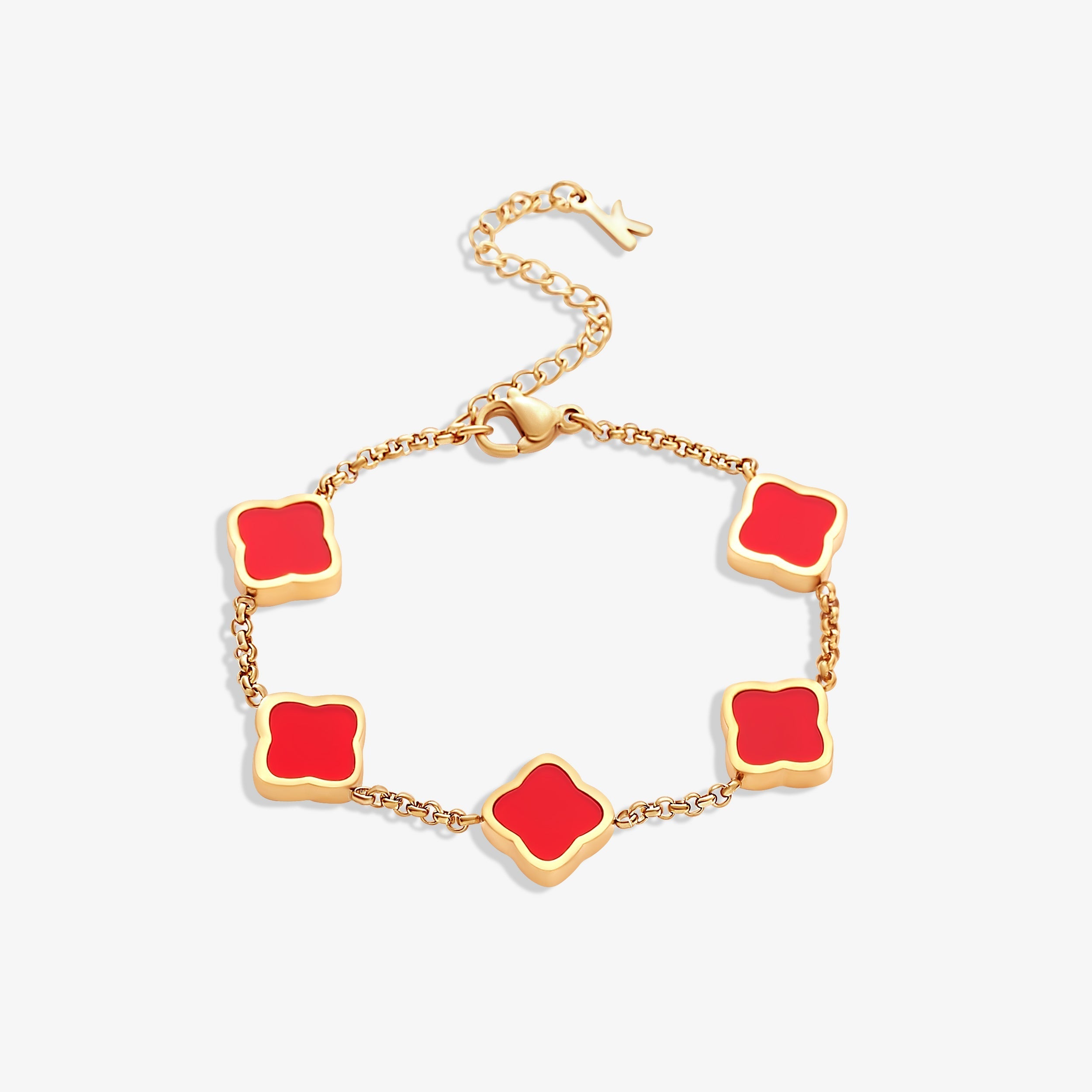 Bracelet Trèfle Doré