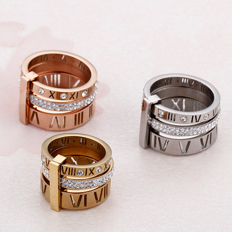 Bague en Cristal Romain