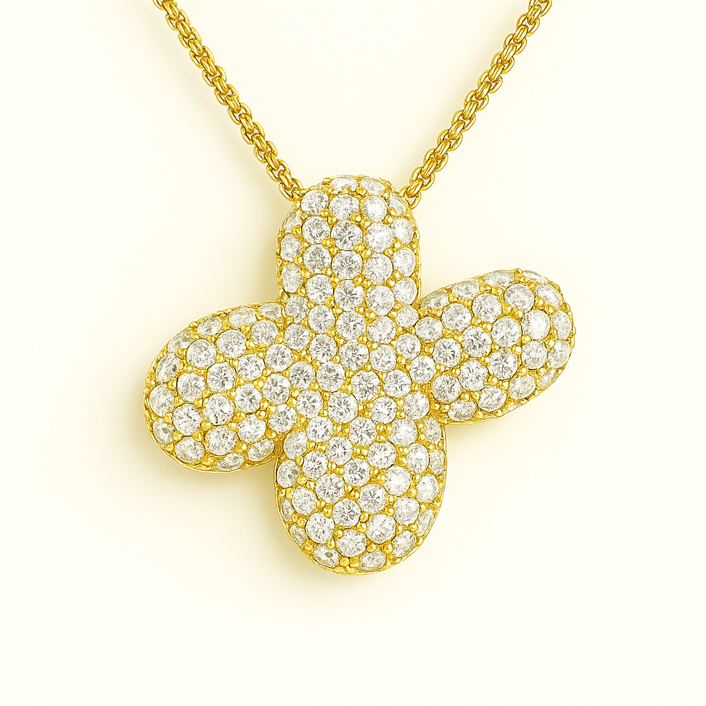 Collier Initiale Doré