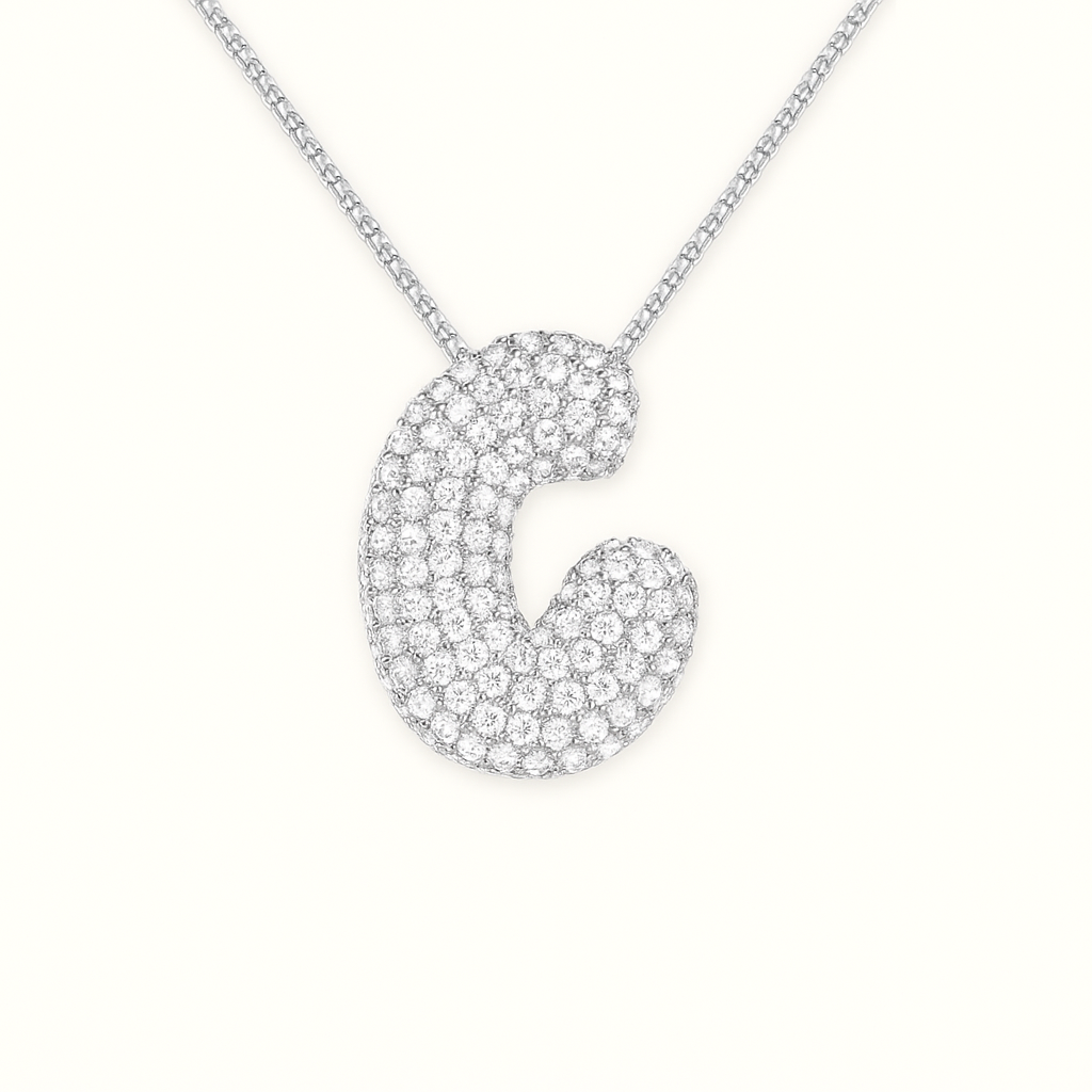 Collier Initiale Doré
