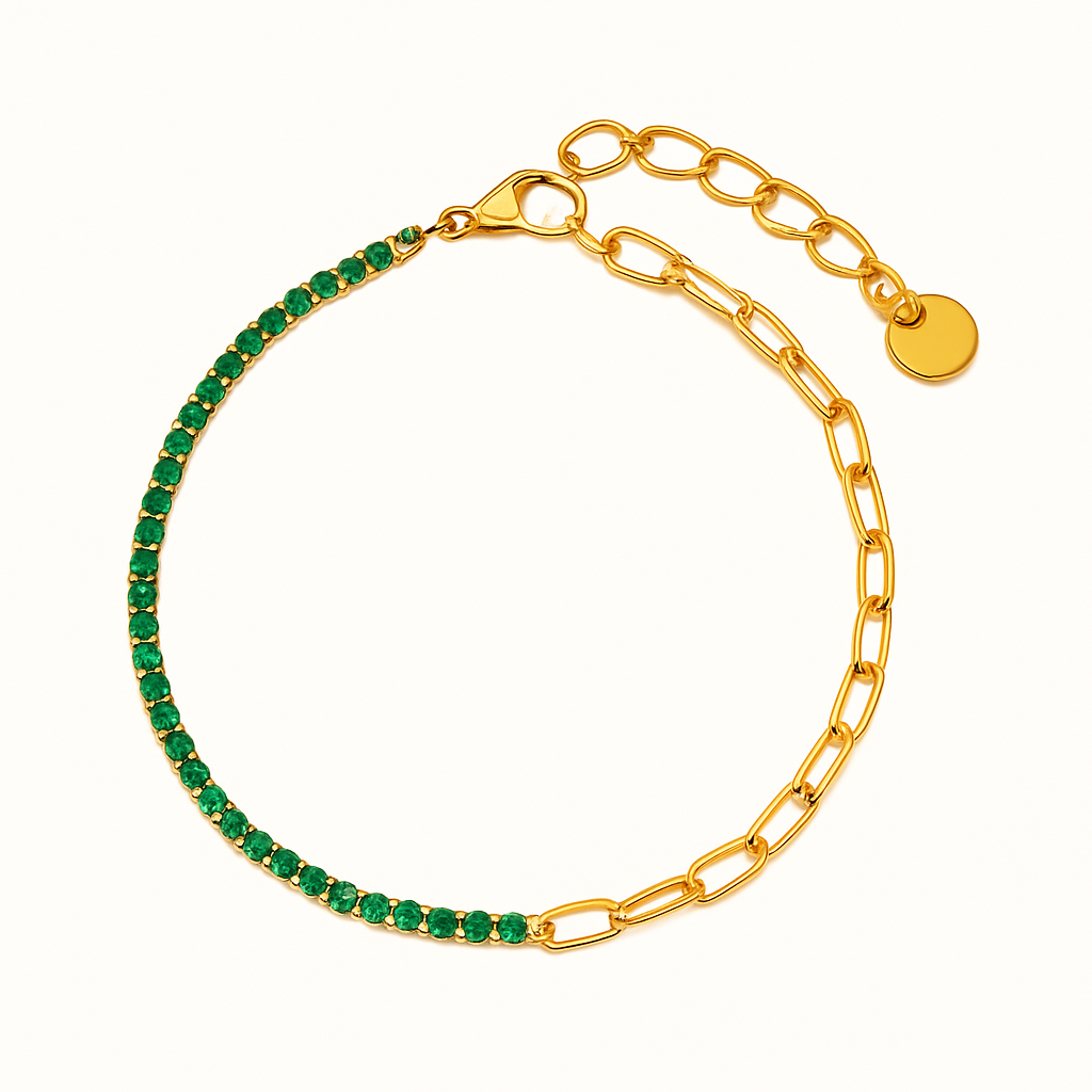 Bracelet Chaîne Tennis Fae