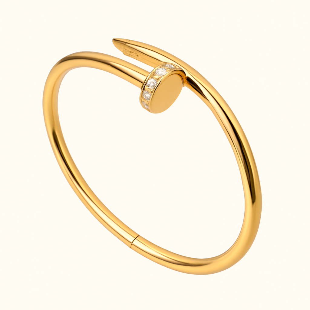 Bracelet Clou avec Zircon