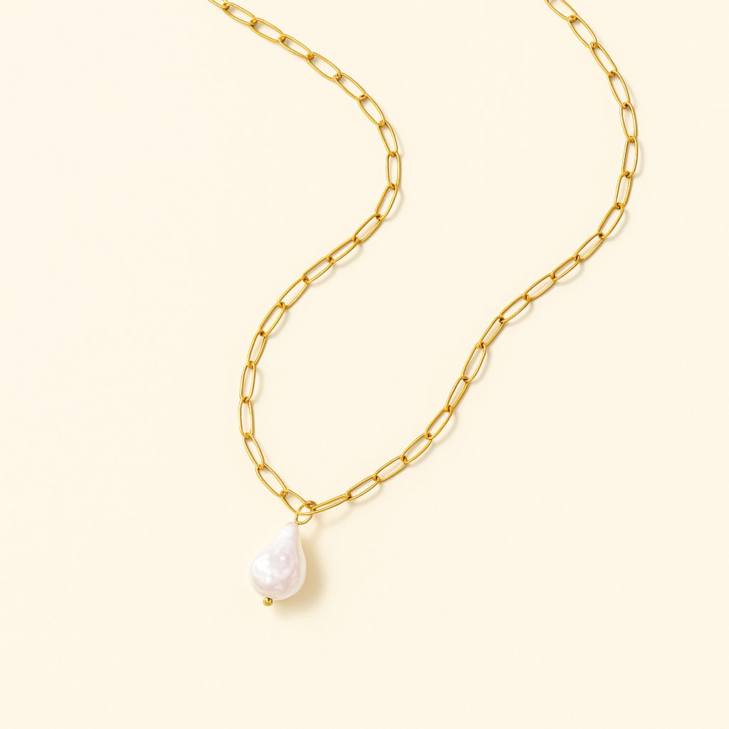 Collier en Papier Kos Pearl