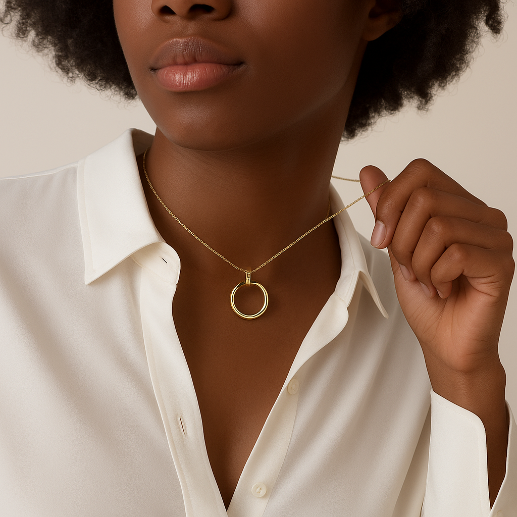 Collier Pendentif Clou