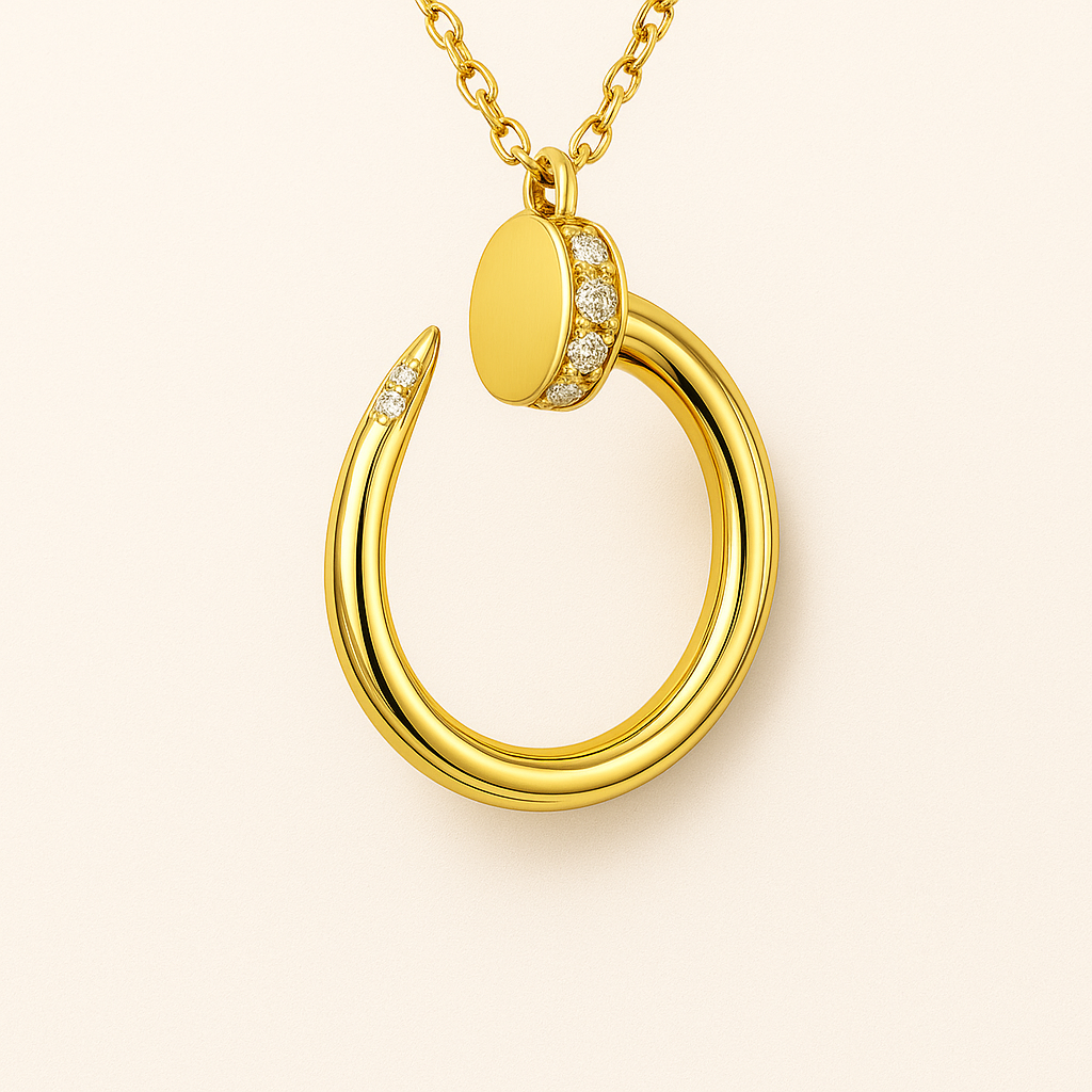 Collier Pendentif Clou