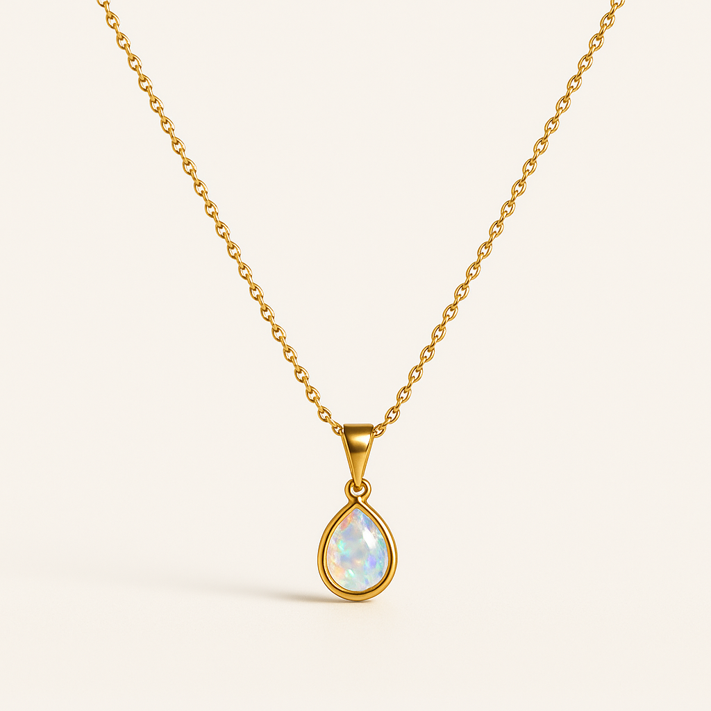 Collier Goutte Océan