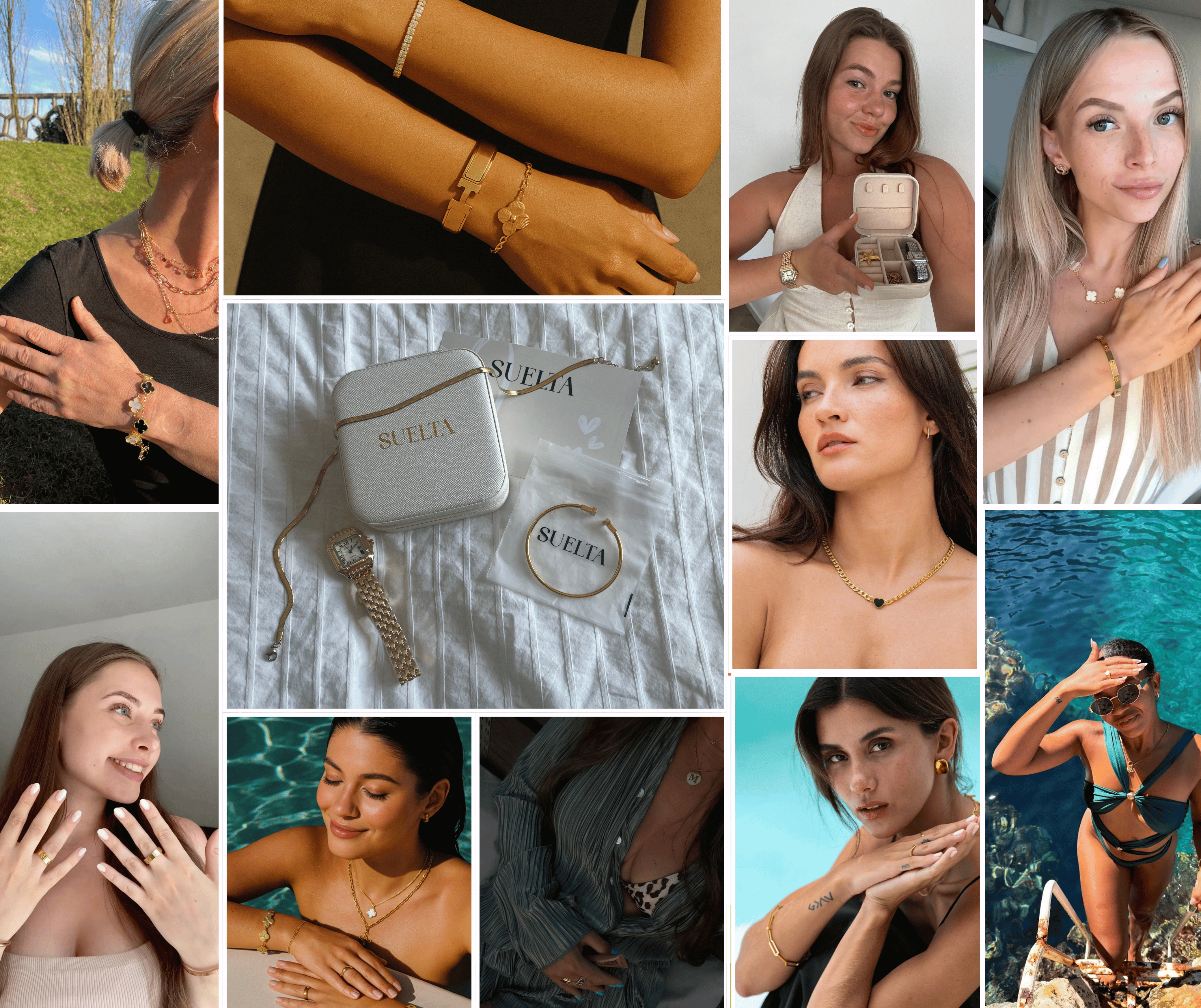 Boucles d'oreilles romaines Lucia