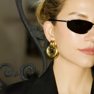 Boucles d'oreilles vintage Hampton