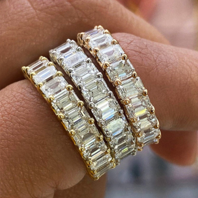 Bague Athena Taille Émeraude
