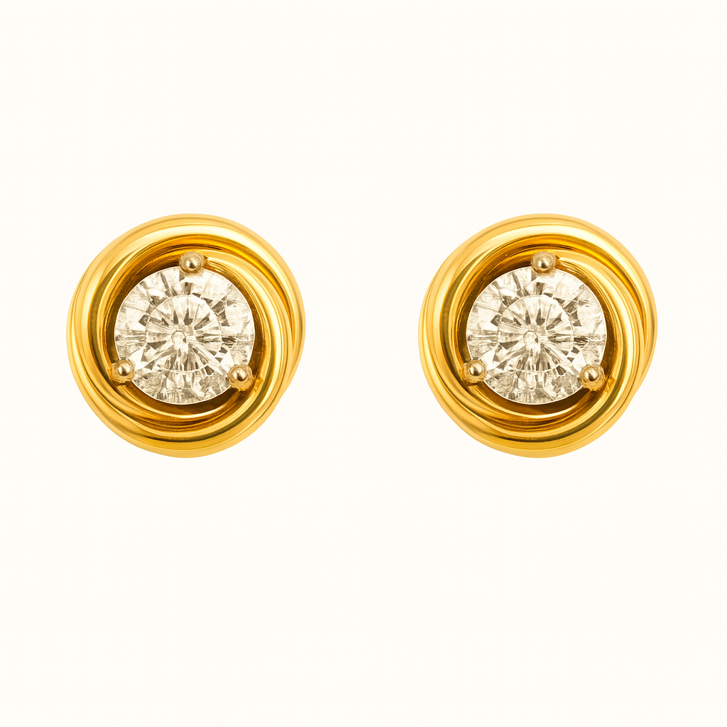 Boucles d'oreilles en cristal Trinity