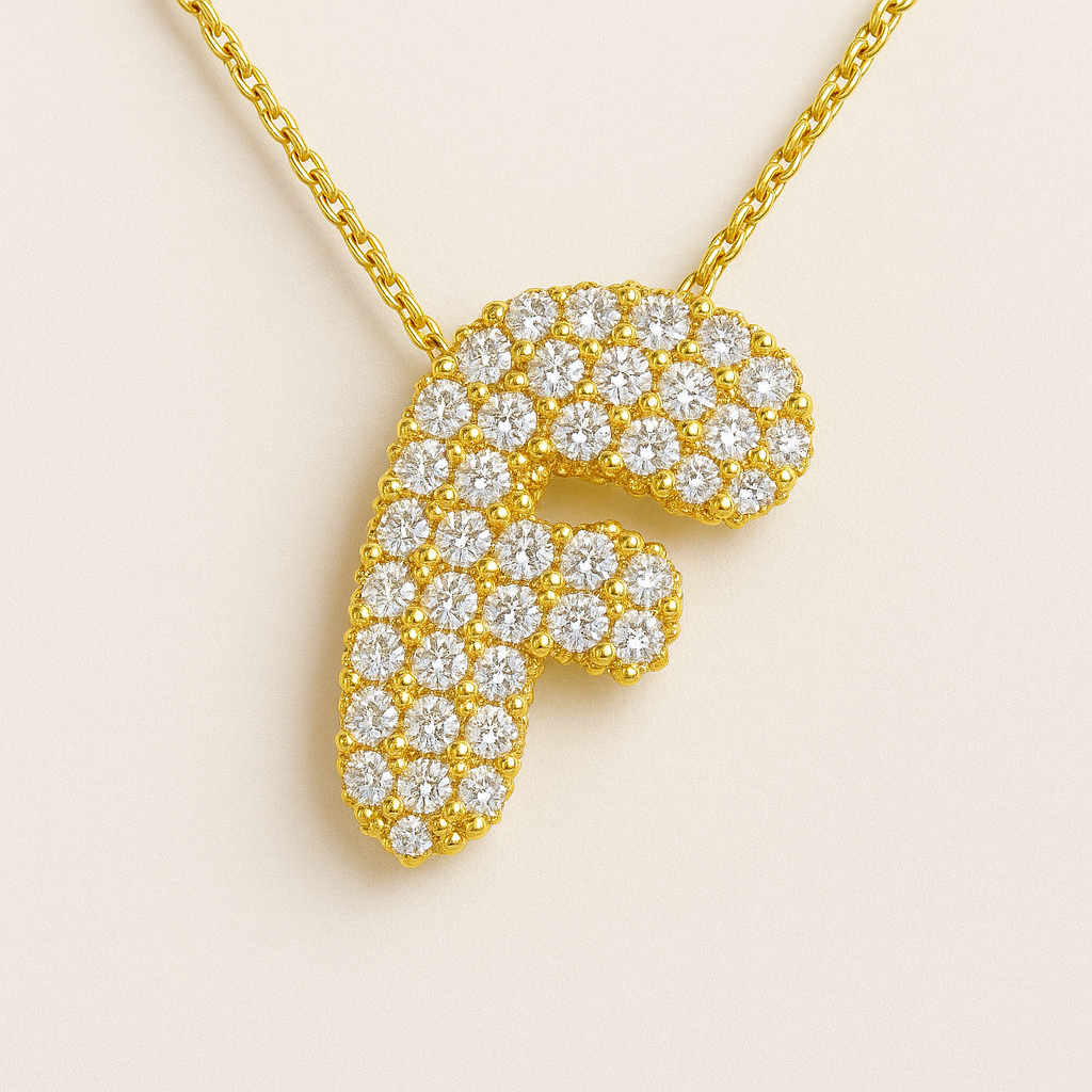 Collier Initiale en Or