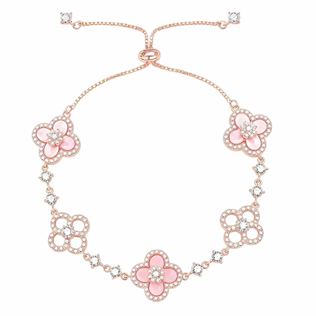 Bracelet Sakura Trèfle