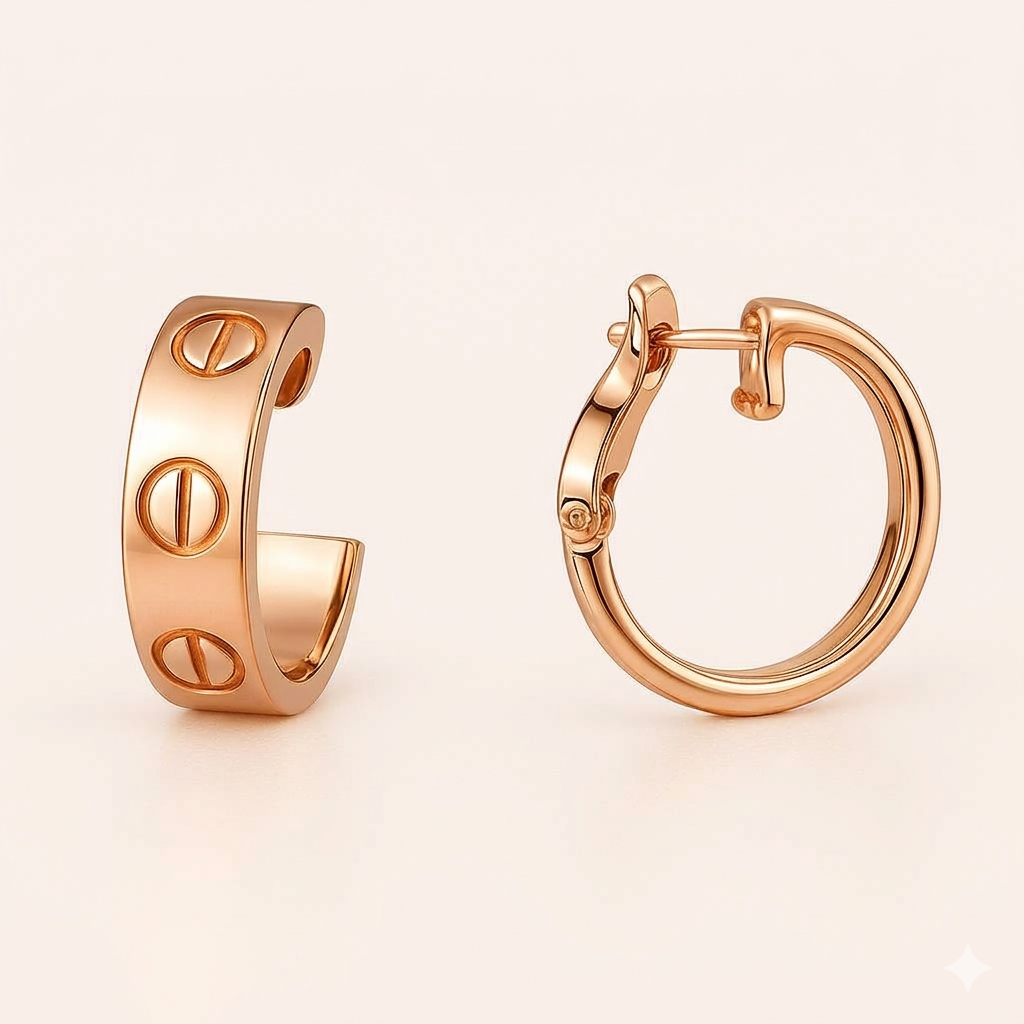 Boucles d'oreilles Love