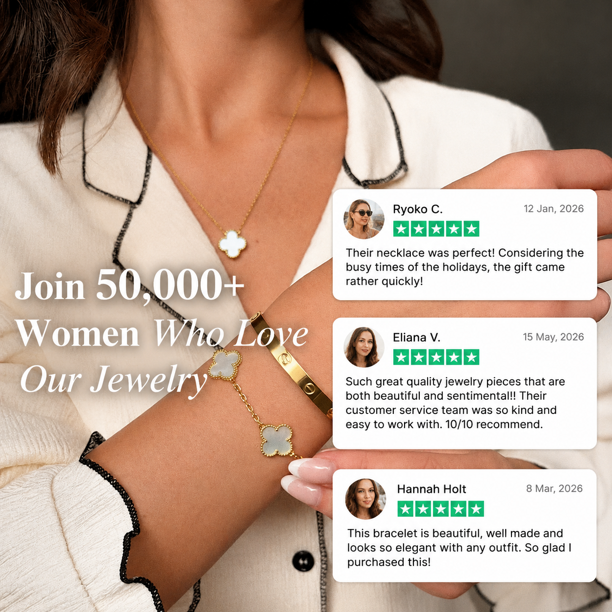 Boucles d'oreilles vintage Hampton