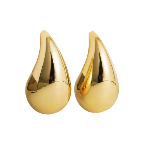 ELLA Water Drop Earrings | Gold