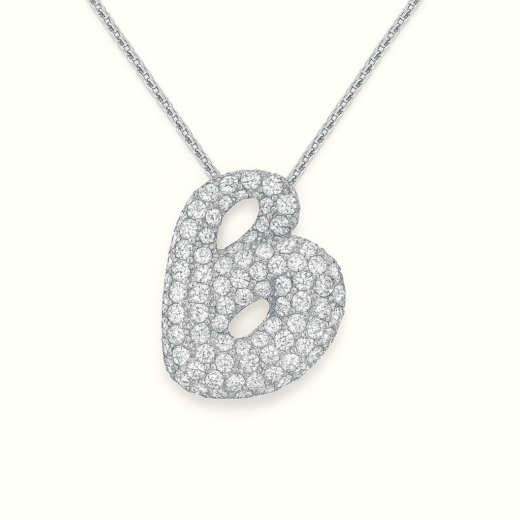 Collier Initiale Doré