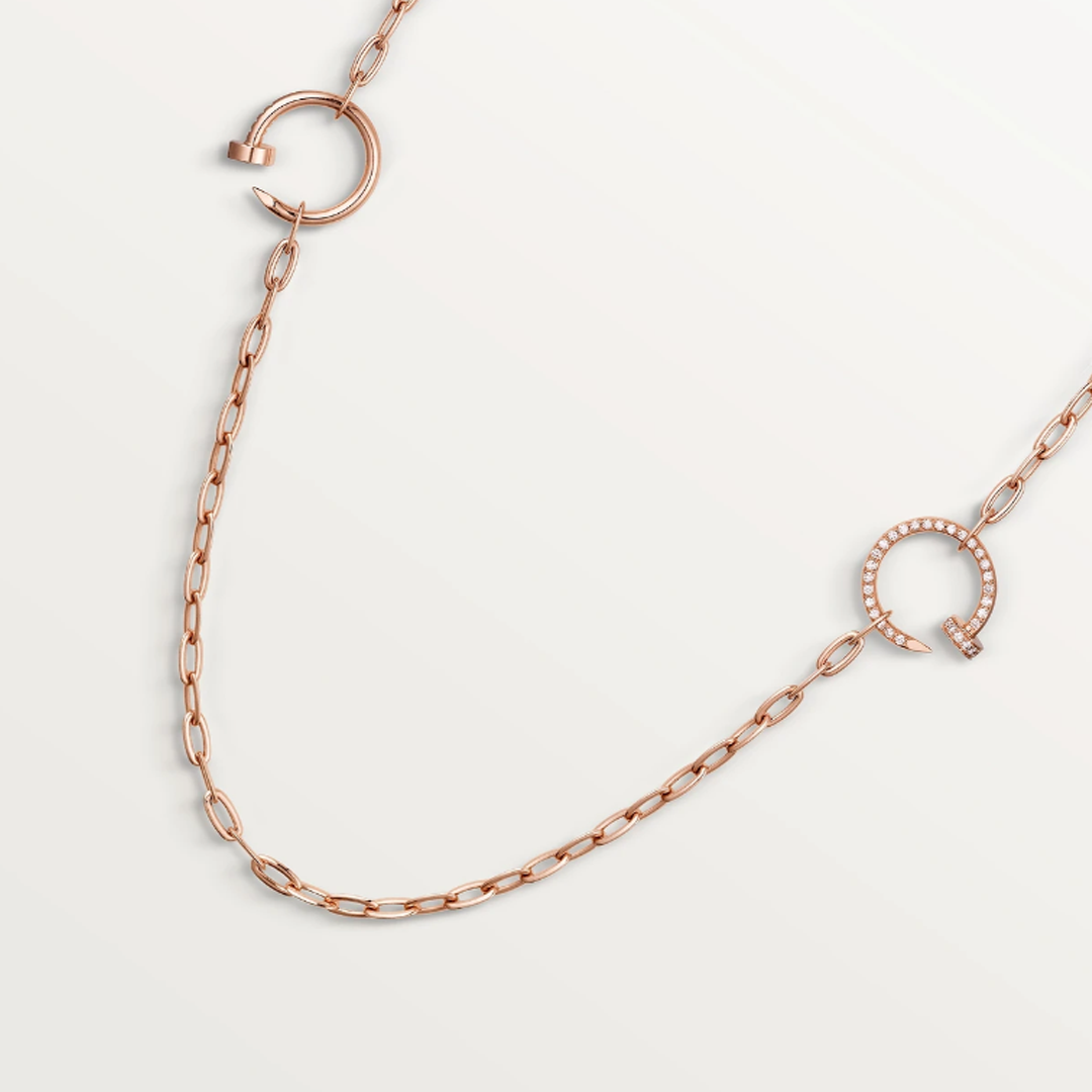 Collier ASH FLORENCE | Or rose