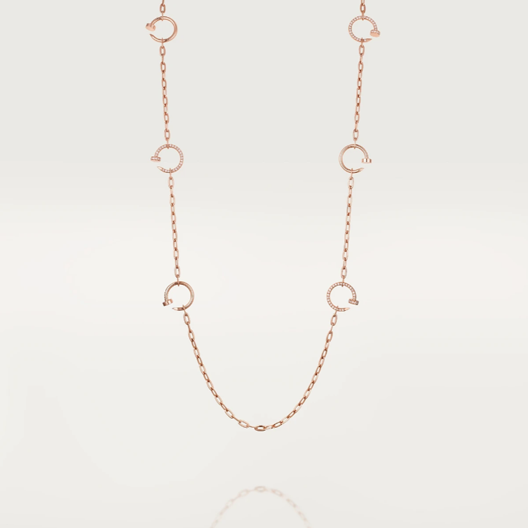 Collier ASH FLORENCE | Or rose