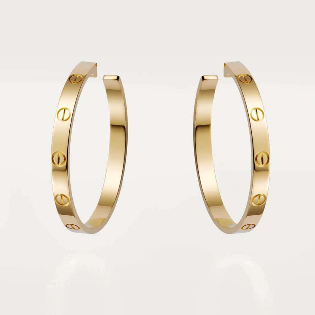 Boucles d'oreilles Love Statement