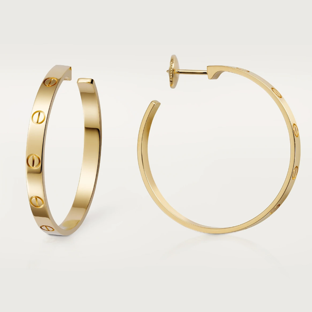 Boucles d'oreilles Love Statement