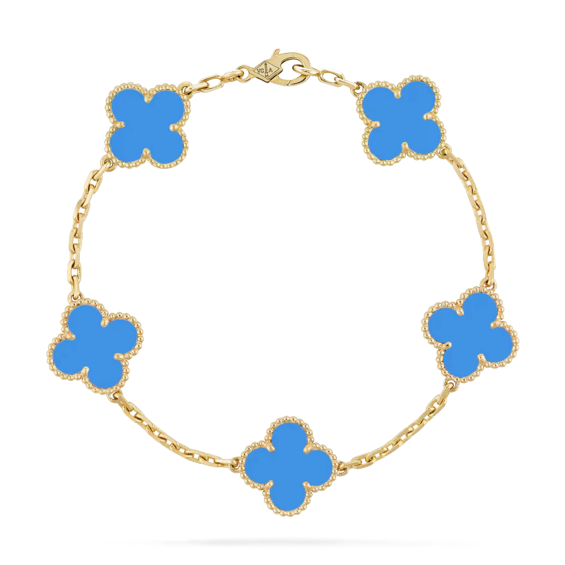 CLOVER Bracelet | Light Blue