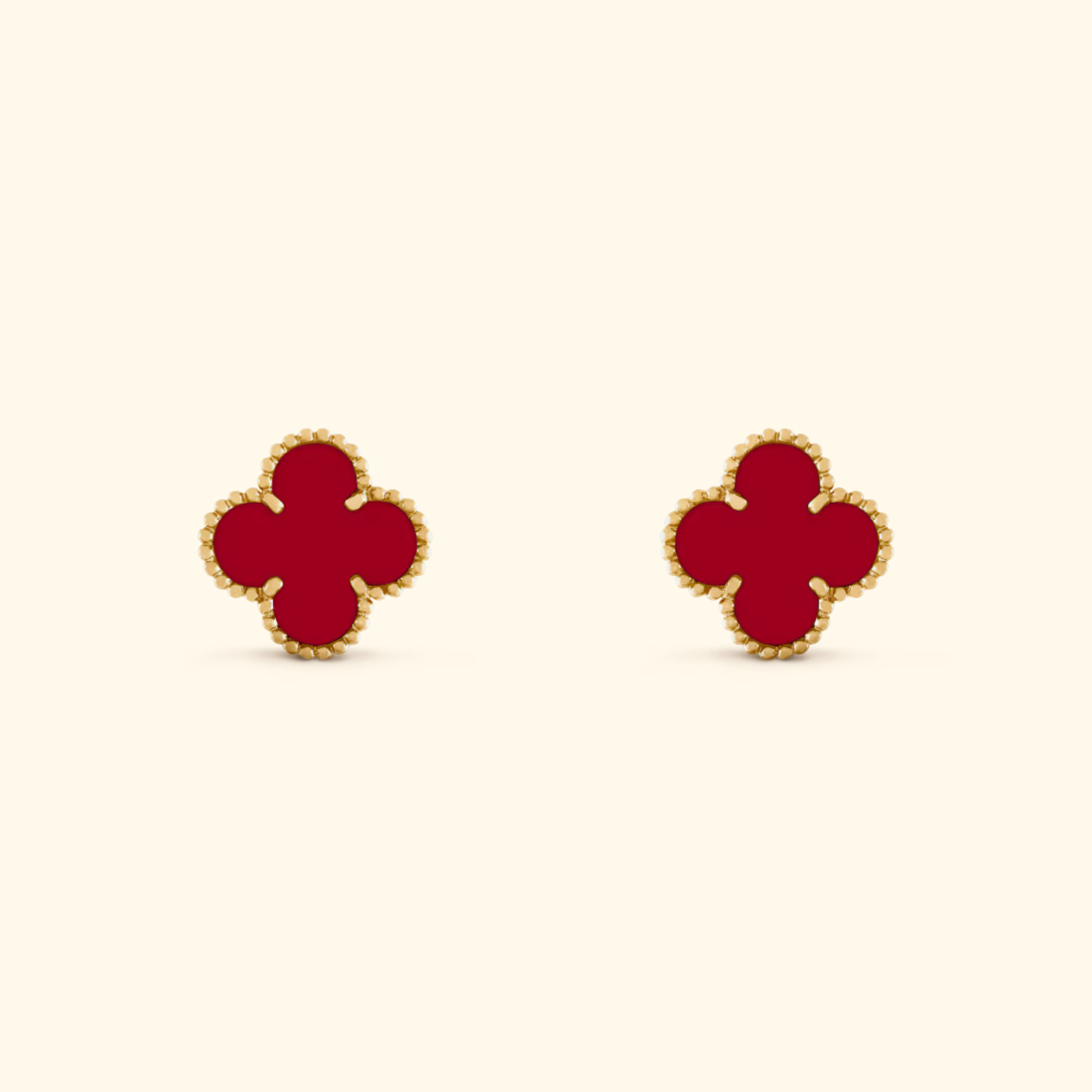 Les Boucles d'Oreilles Trèfle