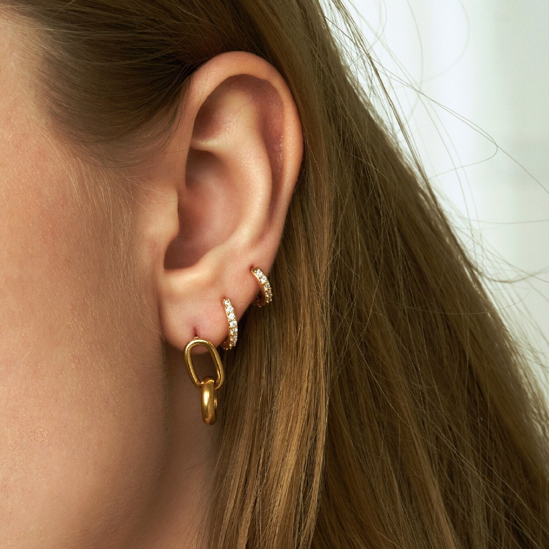 ALEXANDRIA Earrings | Gold