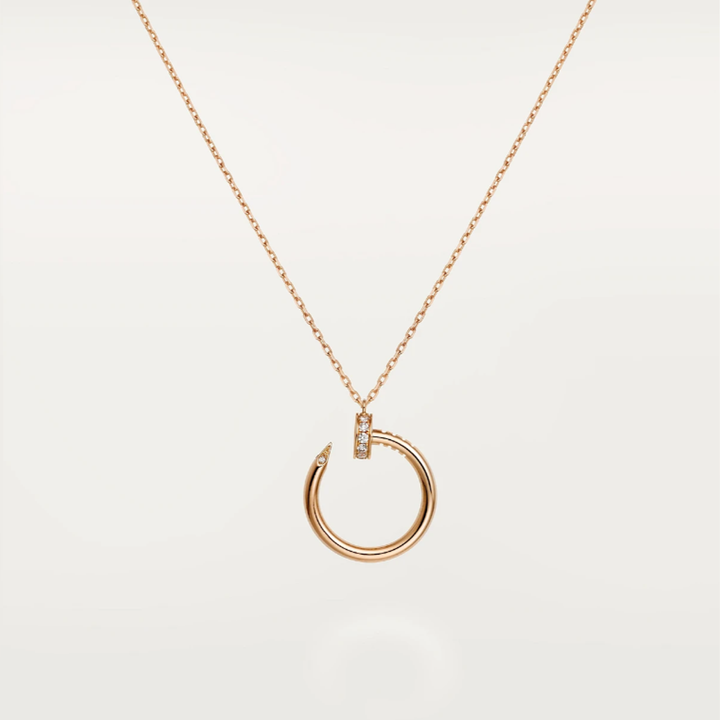 ASH NECKLACE Necklace | Rose gold