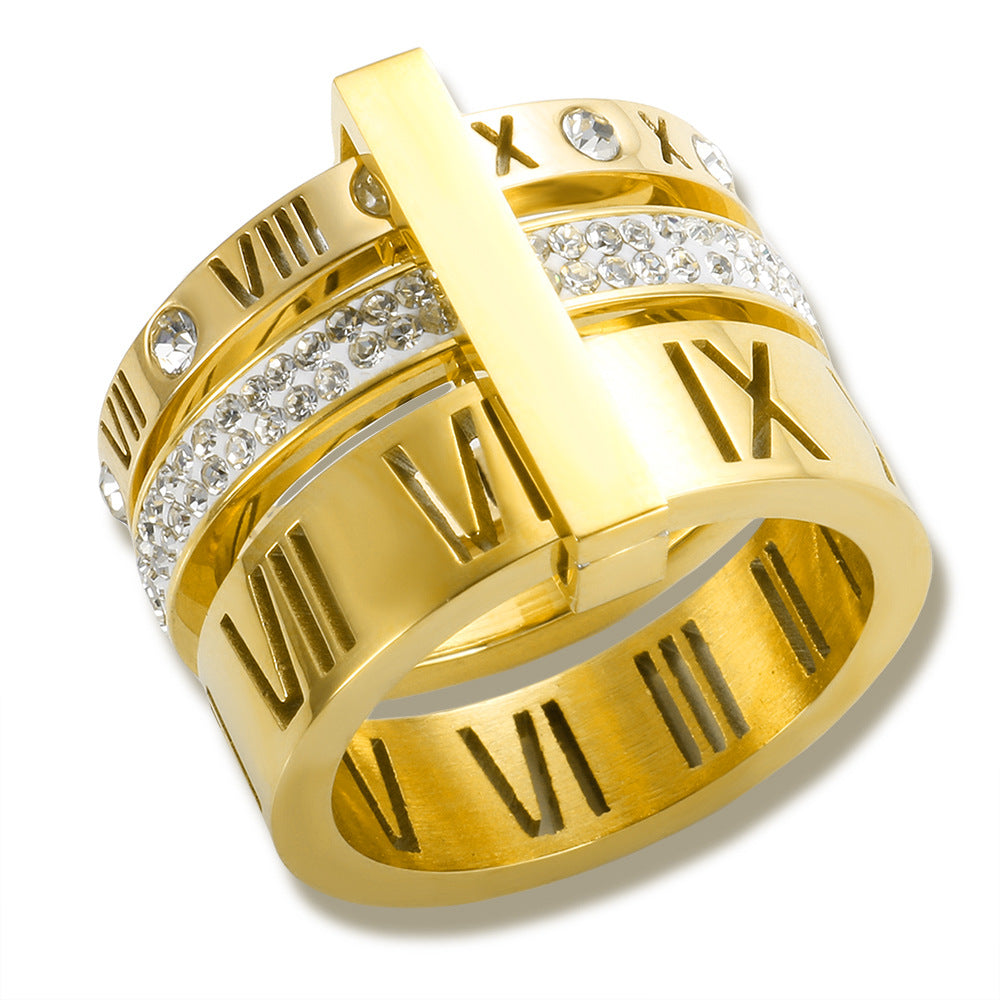 Bague en Cristal Romain