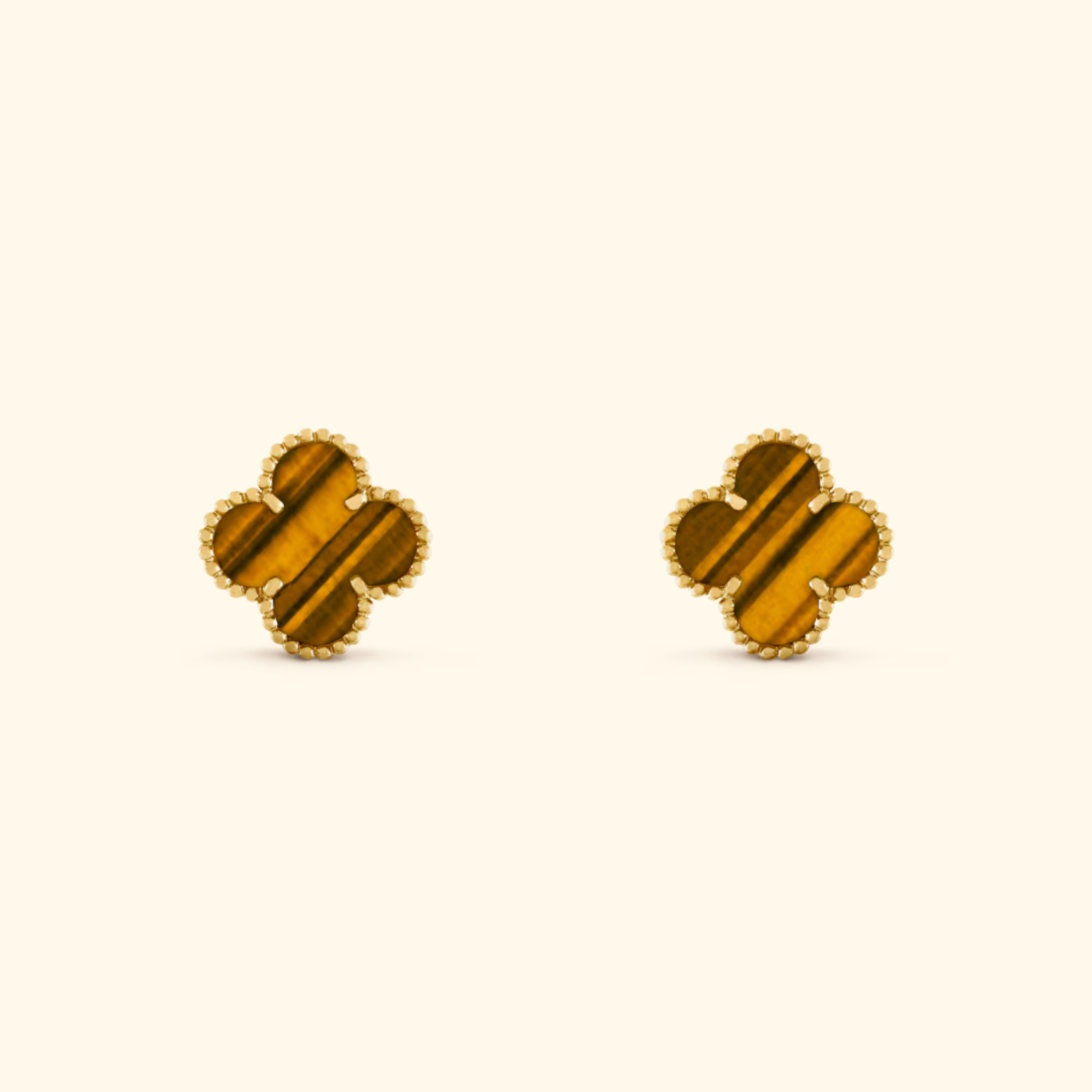 Les Boucles d'Oreilles Trèfle