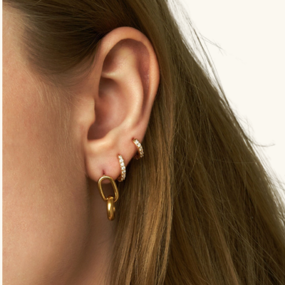 Boucles d'oreilles Pavé Alexandria