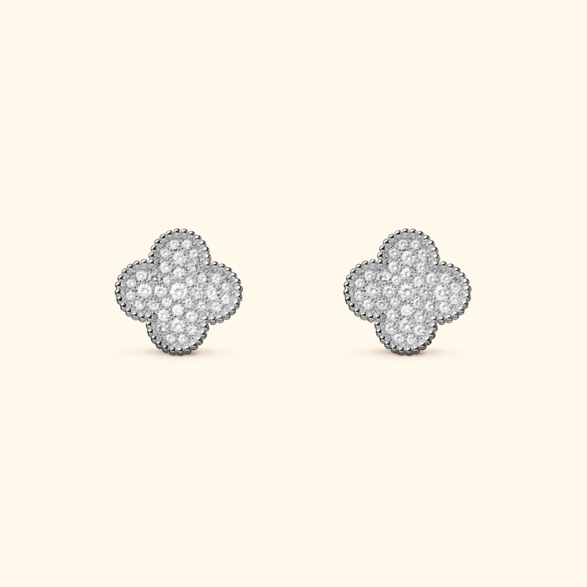 Boucles d'oreilles Trèfle