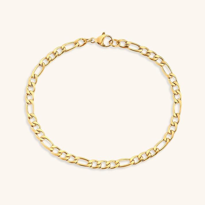 Saturn Gold Chain Bracelet