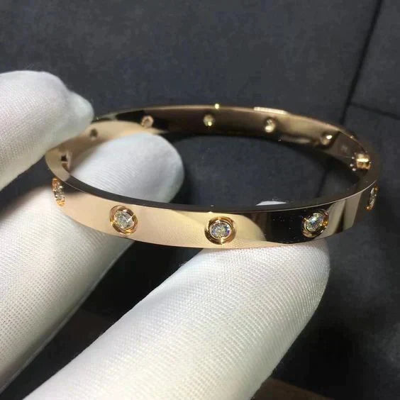 Bracelet de luxe FINET avec zircon | Argent