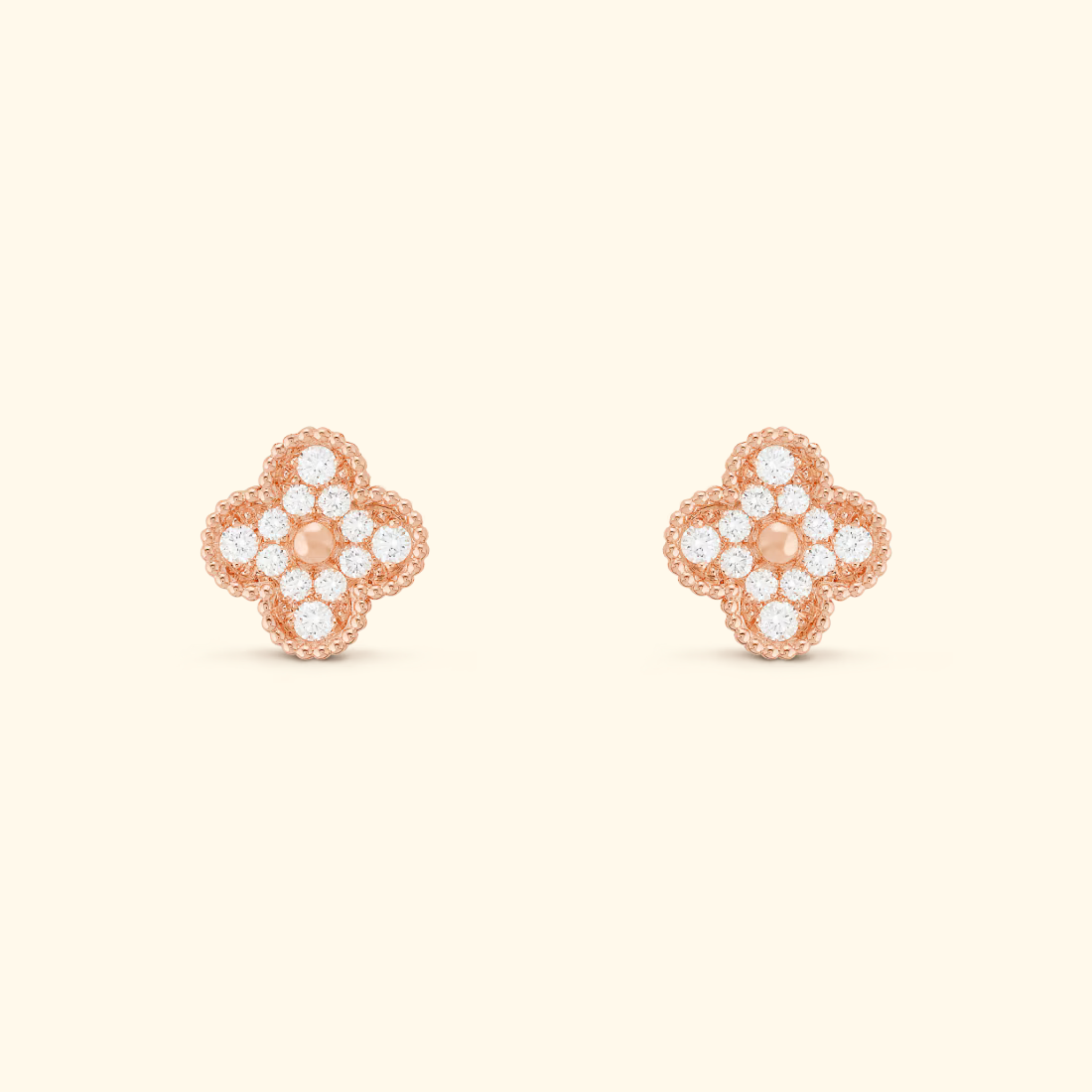 Boucles d'oreilles Trèfle