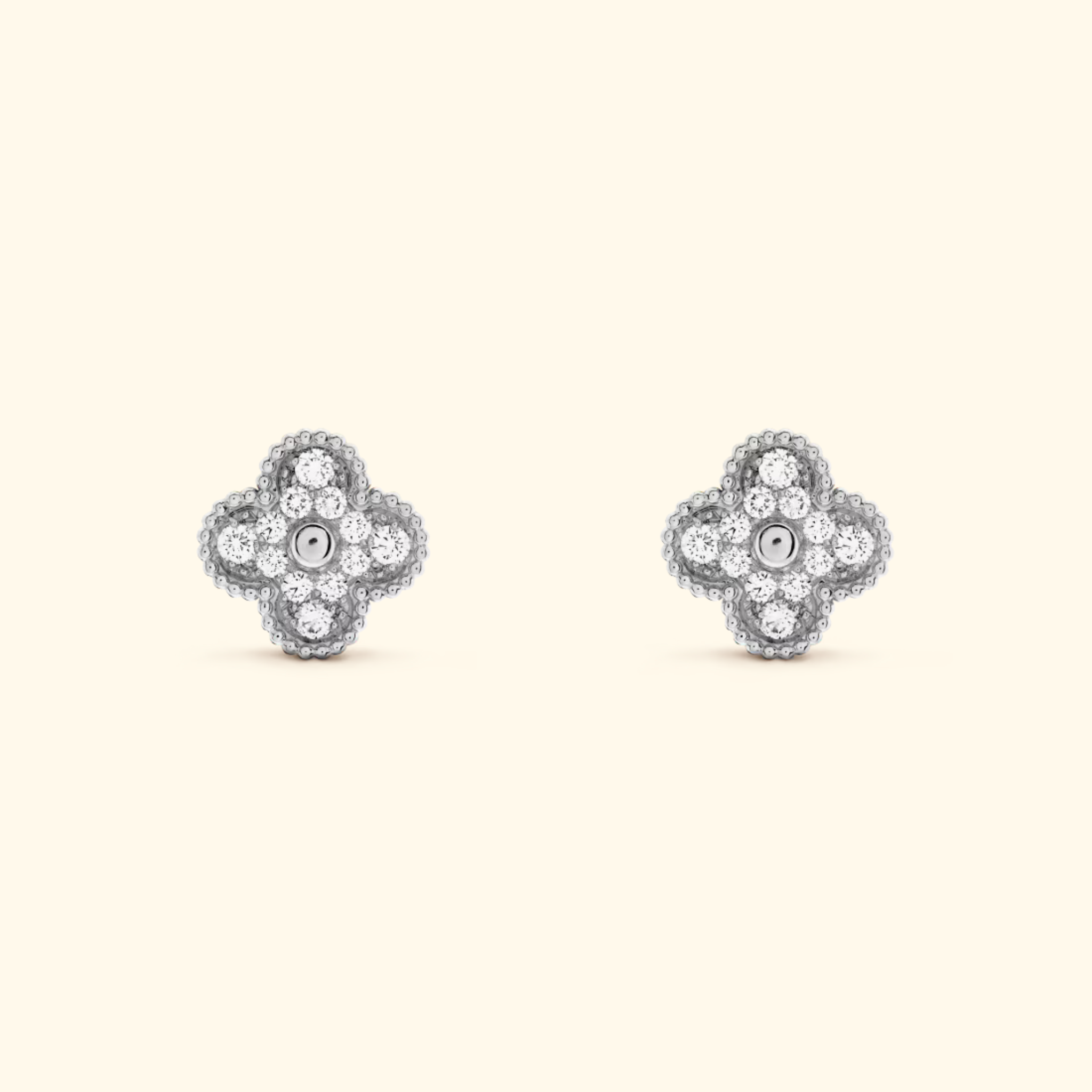 Boucles d'oreilles Trèfle