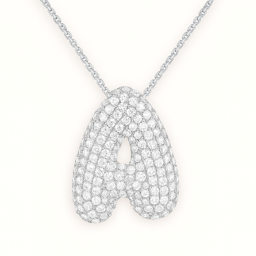 Collier Initiale Doré