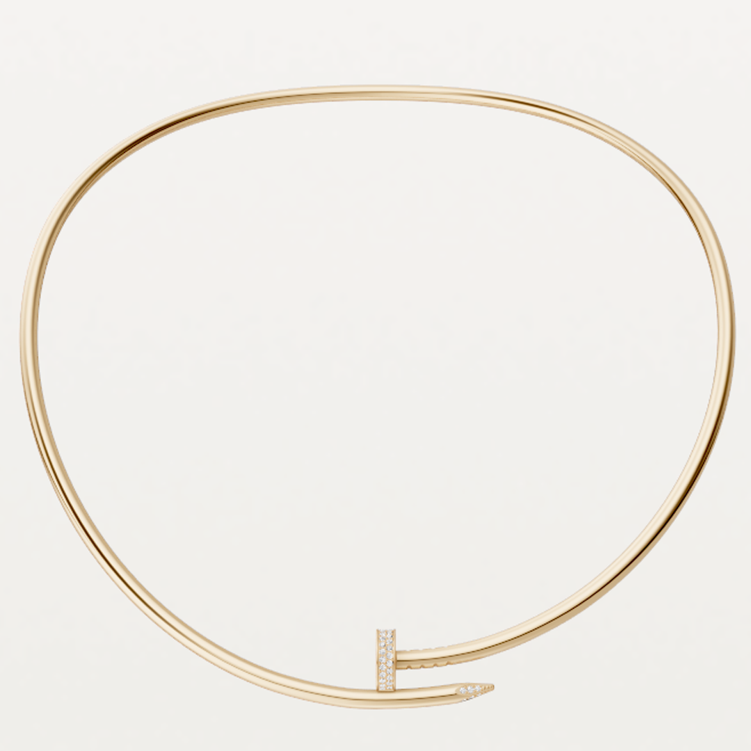 ASH ANNE Necklace | Diamond Gold