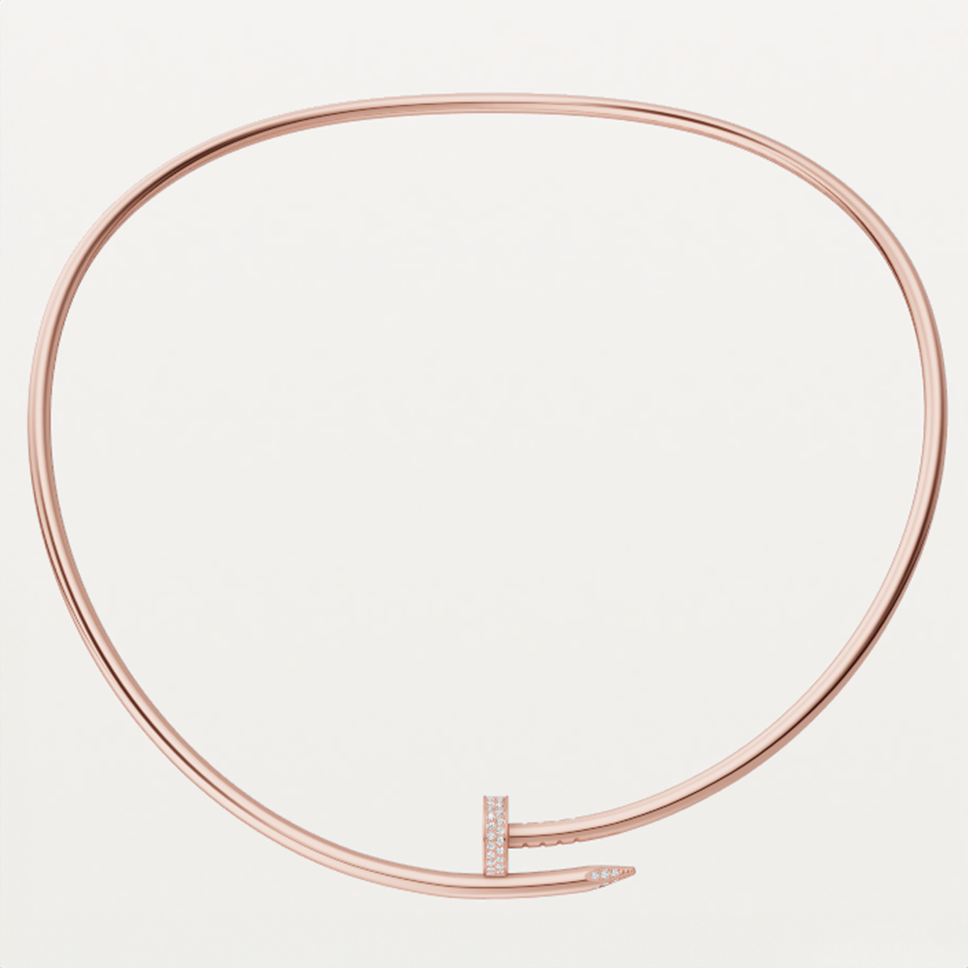 ASH ANNE Necklace | Diamond Rose Gold