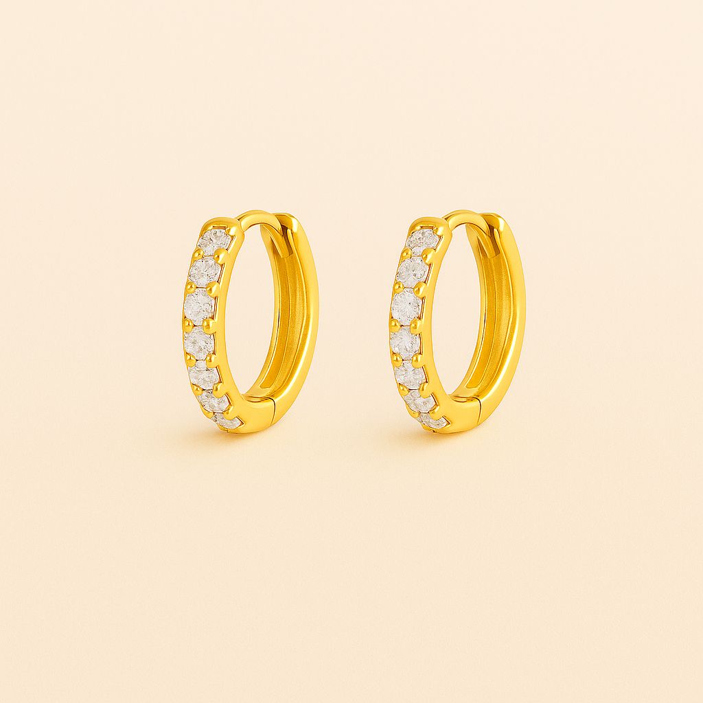 Boucles d'oreilles Pavé Alexandria