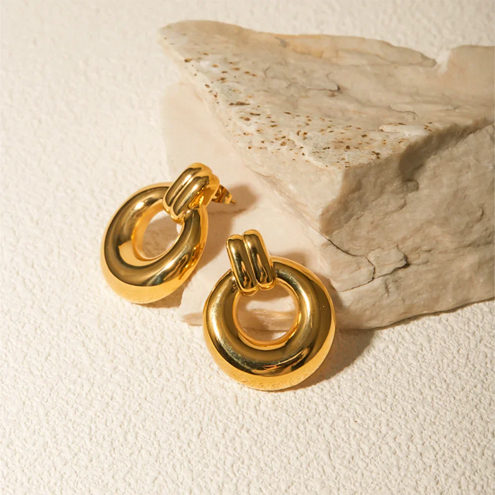 Boucles d'oreilles HAMPTON | Or