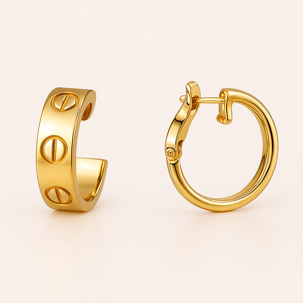 Boucles d'oreilles Love