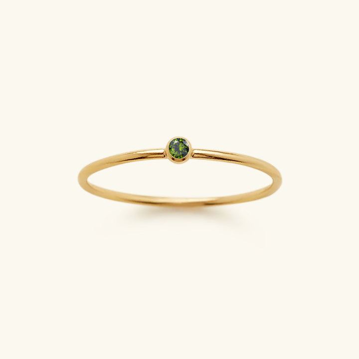 Anello Amelia Birthstone Stacker