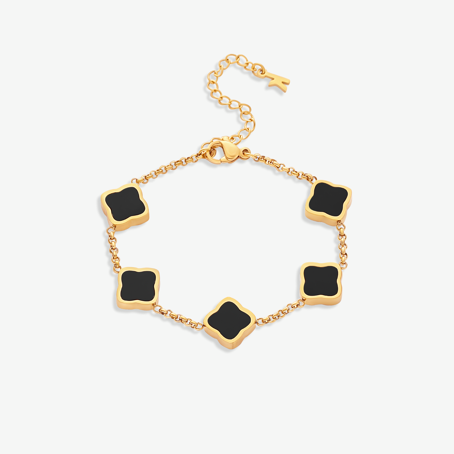 Bracelet Trèfle Doré