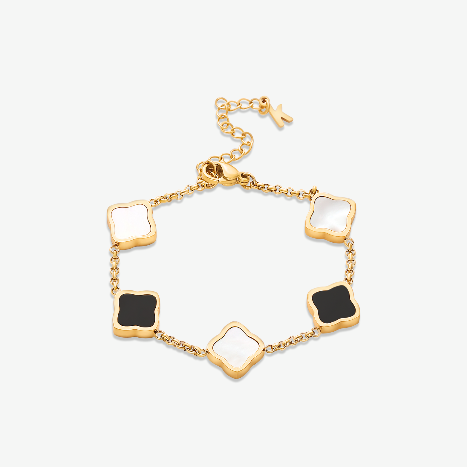 Bracelet Trèfle Doré